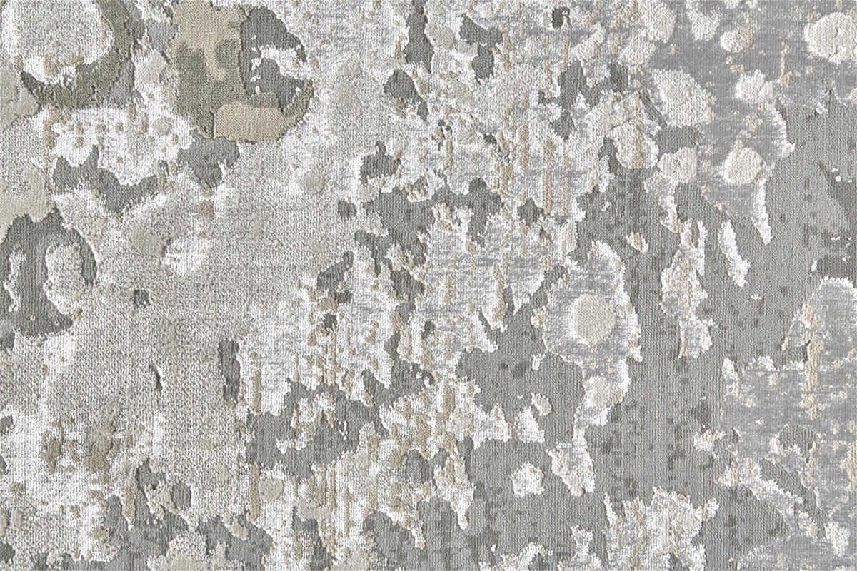 Feizy Micah 3336F Rug in Silver/Gray