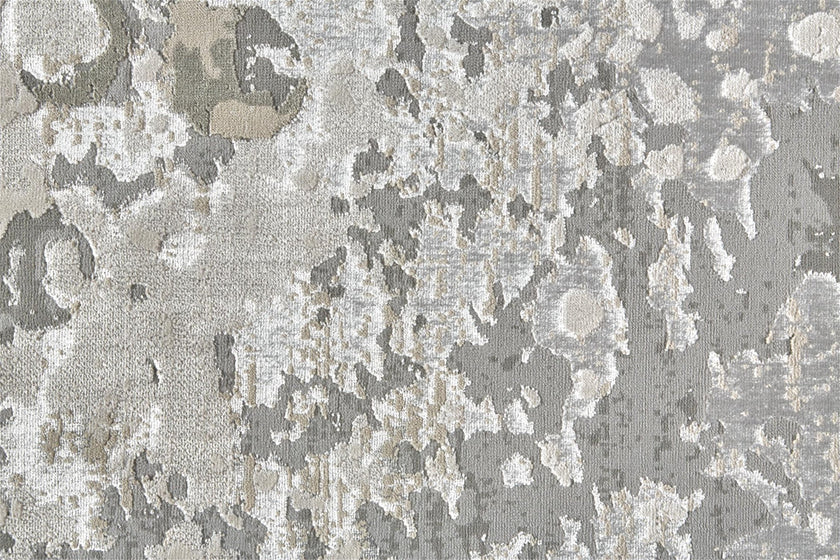 Feizy Micah 3336F Rug in Silver/Gray