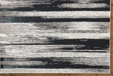 Feizy Micah 3338F Rug in Black/Silver