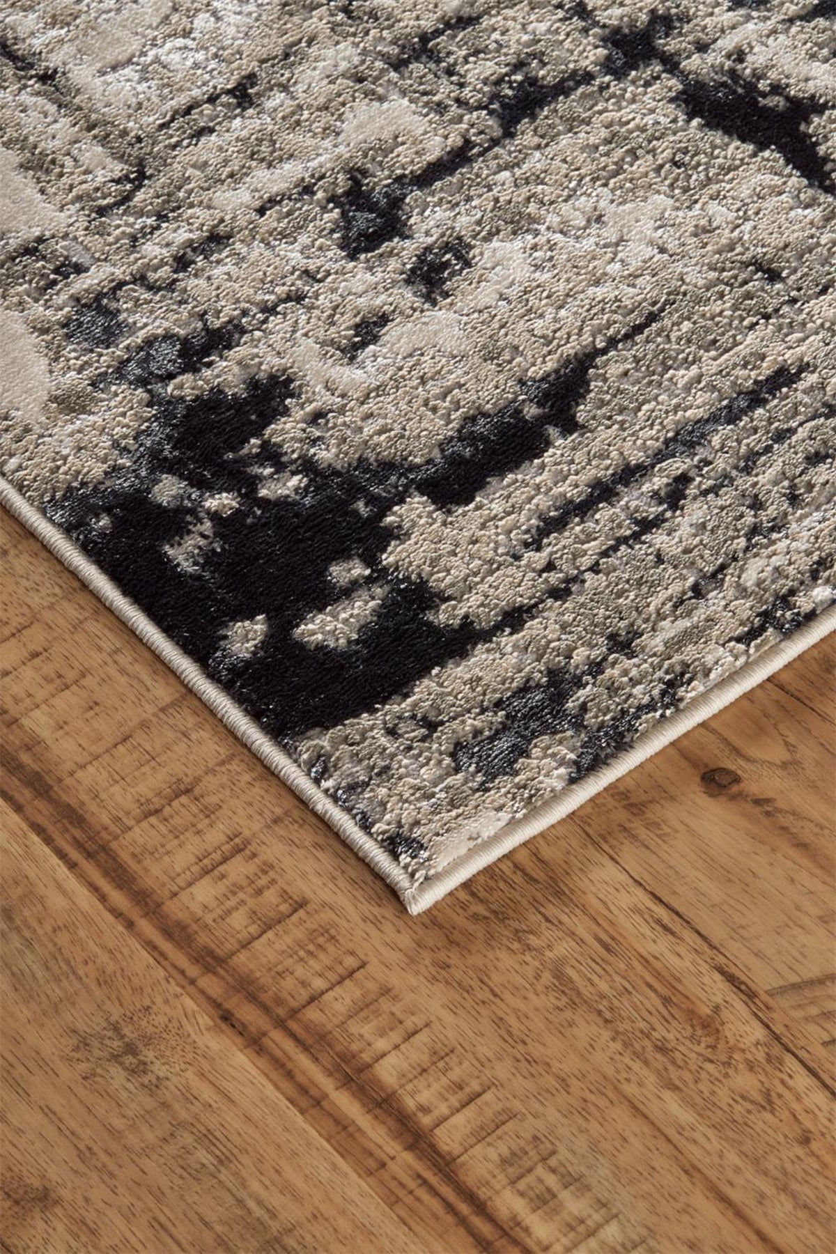 Feizy Micah 3339F Rug in Black