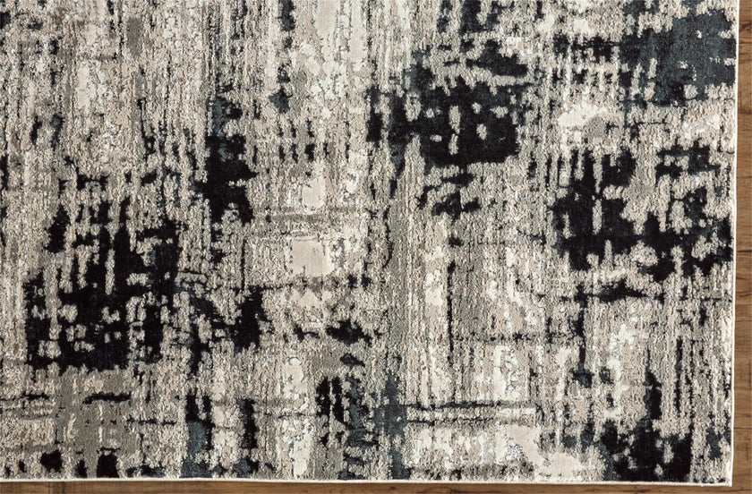 Feizy Micah 3339F Rug in Black