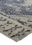 Feizy Palomar 6572F Rug in Blue / Tan