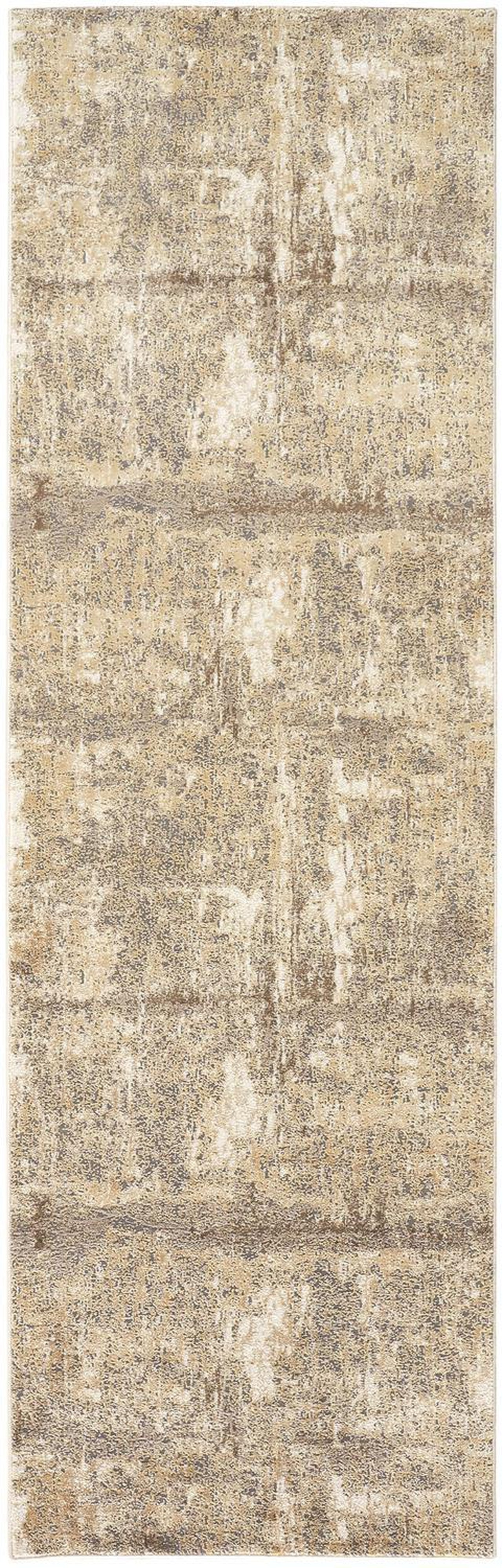 Feizy Parker 3701F Rug in Ivory / Gray