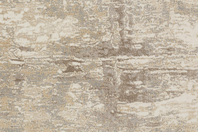 Feizy Parker 3701F Rug in Ivory / Gray