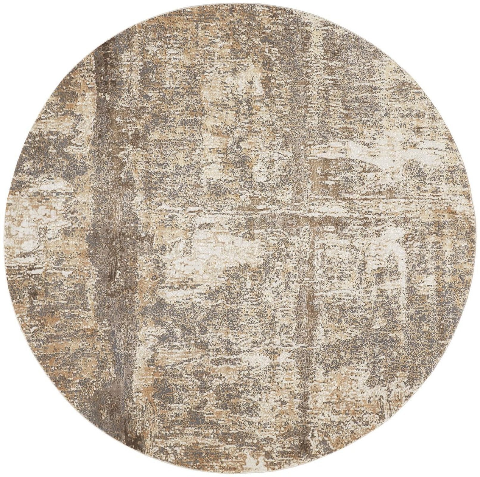 Feizy Parker 3701F Rug in Ivory / Gray