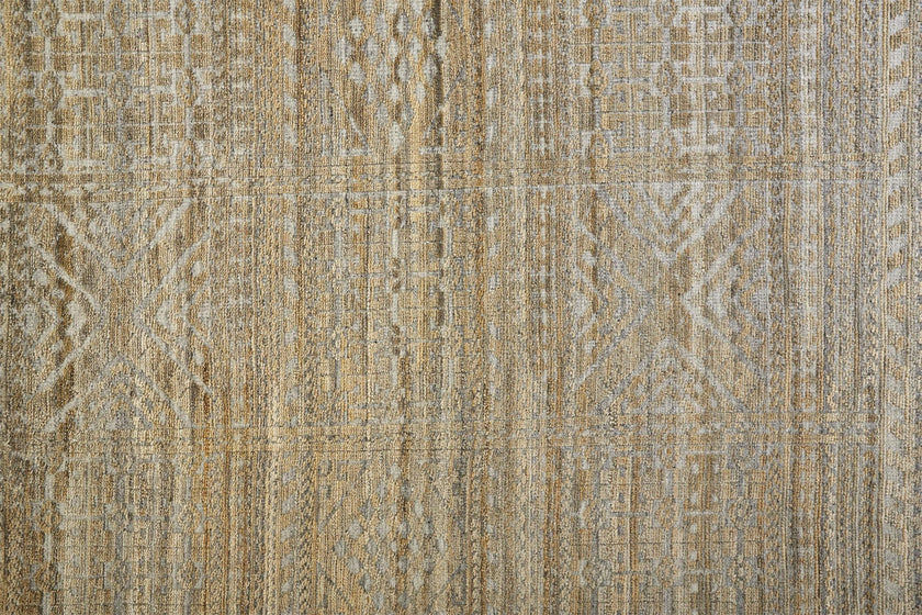 Feizy Payton 6496F Rug in Brown / Gray