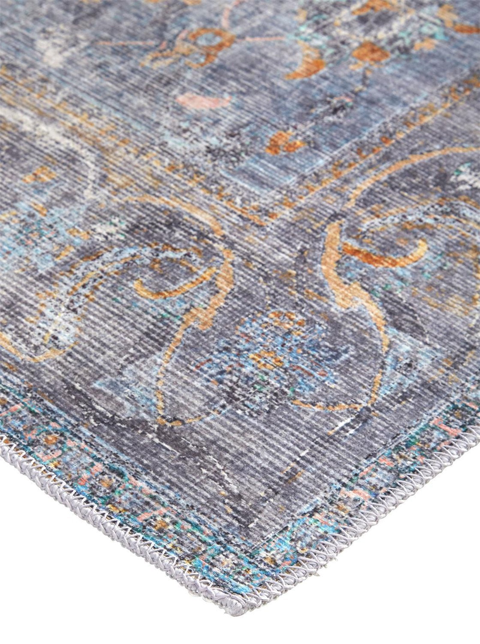 Feizy Percy 39AFF Rug in Blue