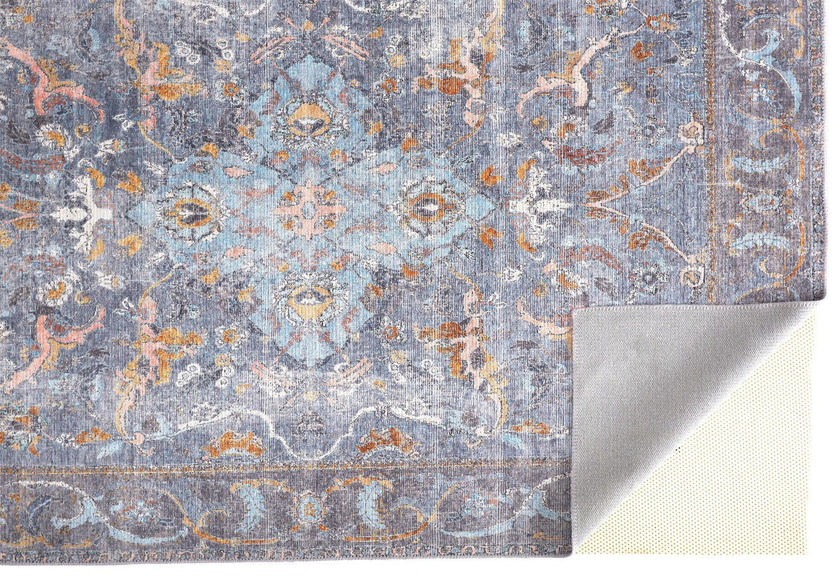 Feizy Percy 39AFF Rug in Blue
