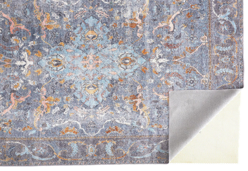 Feizy Percy 39AFF Rug in Blue