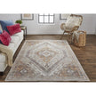 Feizy Percy 39ANF Rug in Tan