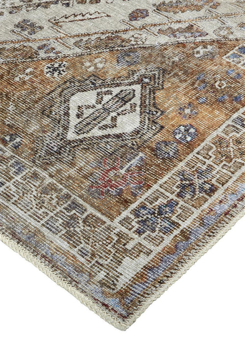 Feizy Percy 39ANF Rug in Tan