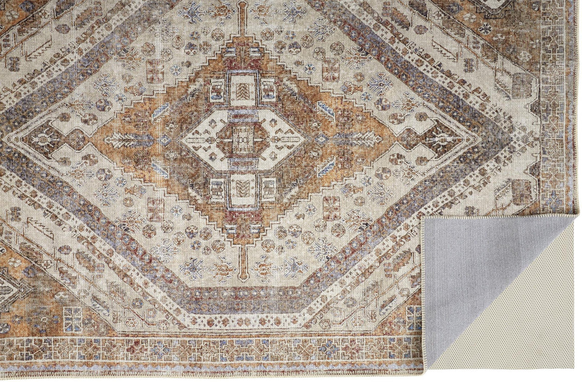 Feizy Percy 39ANF Rug in Tan