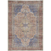 Feizy Percy 39APF Rug in Rust / Blue