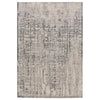 Feizy Prasad 3683F Rug in Gray