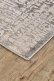 Feizy Prasad 3683F Rug in Gray