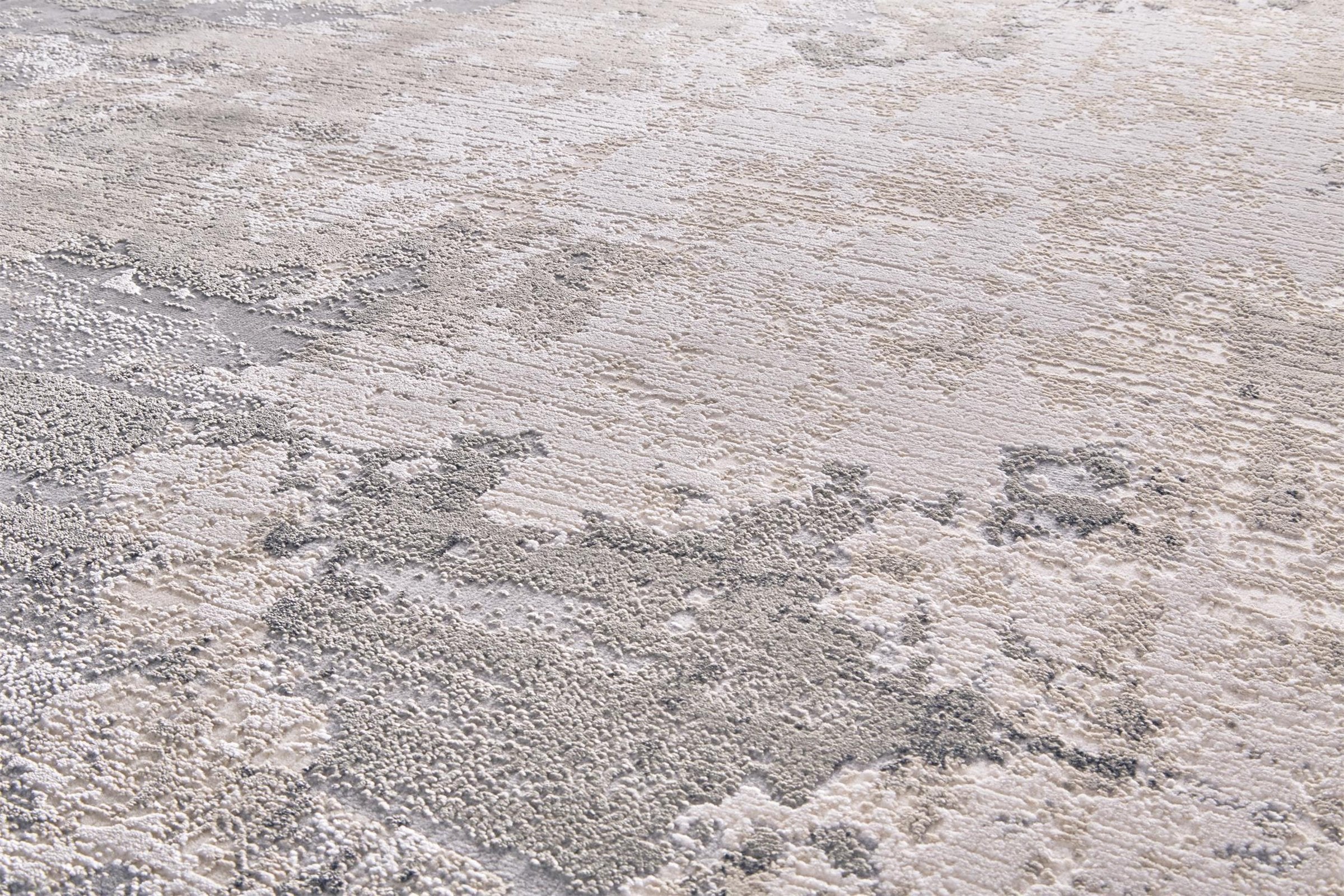 Feizy Prasad 3970F Rug in Gray