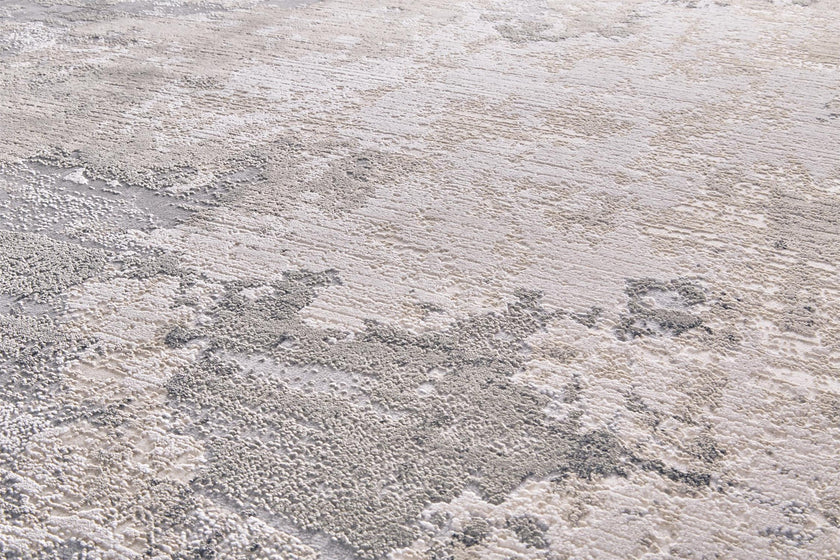 Feizy Prasad 3970F Rug in Gray