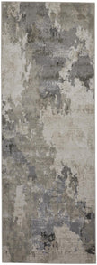 Feizy Prasad 3970F Rug in Gray