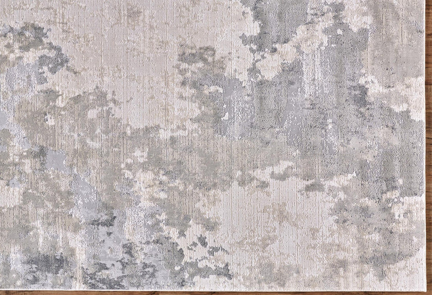 Feizy Prasad 3970F Rug in Gray