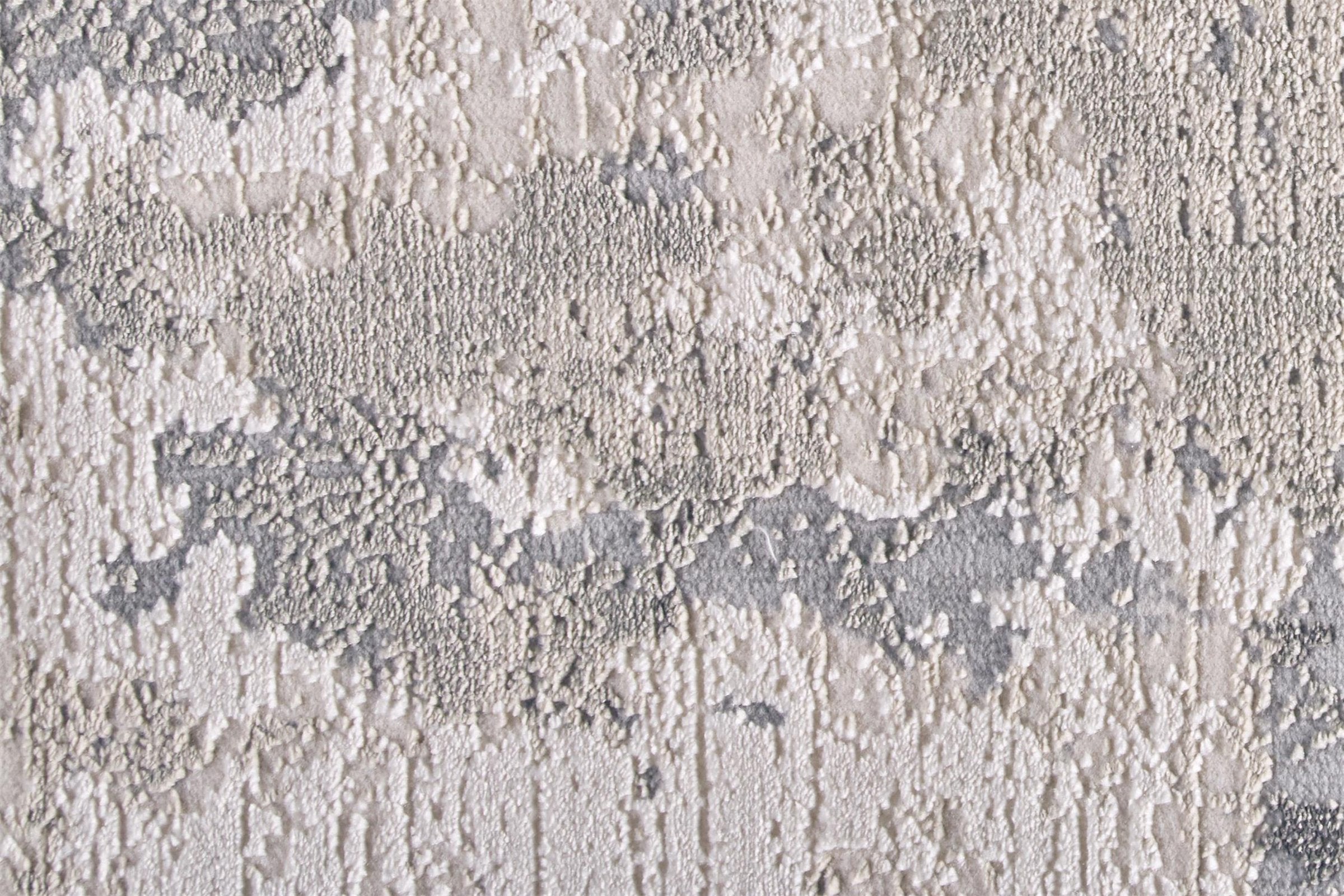 Feizy Prasad 3970F Rug in Gray