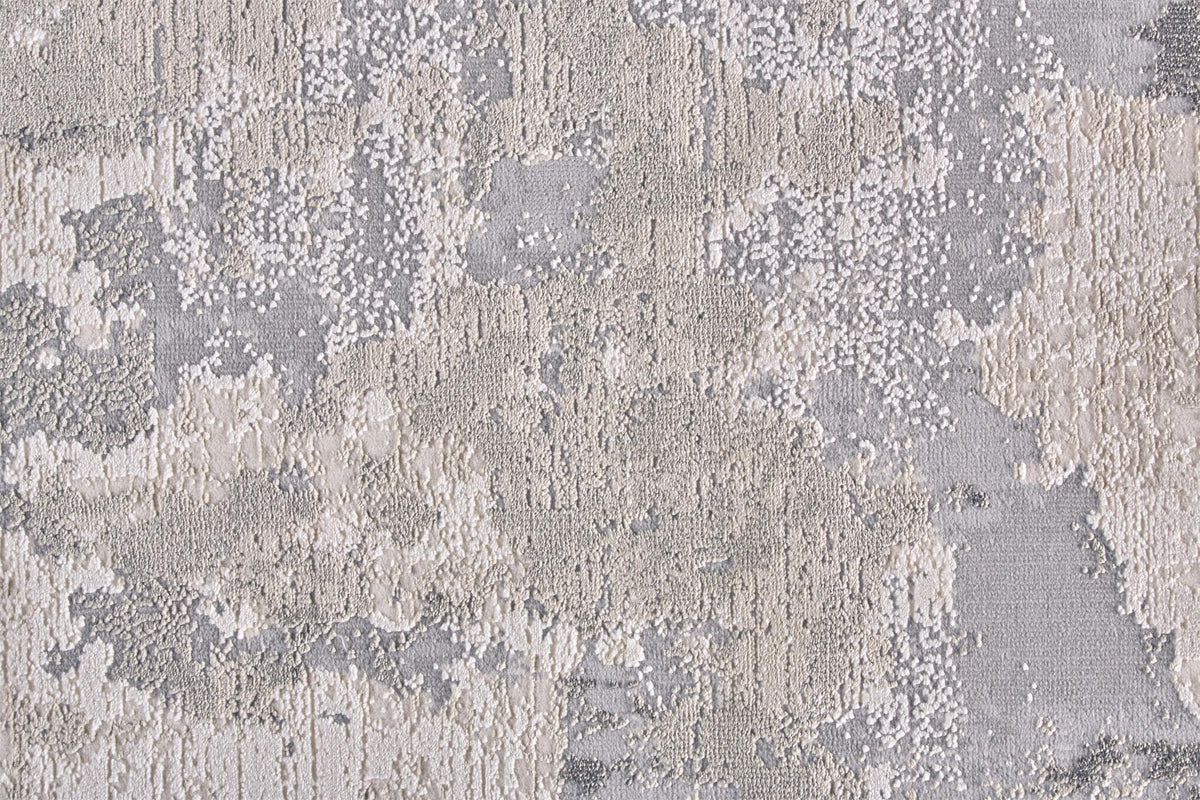 Feizy Prasad 3970F Rug in Gray