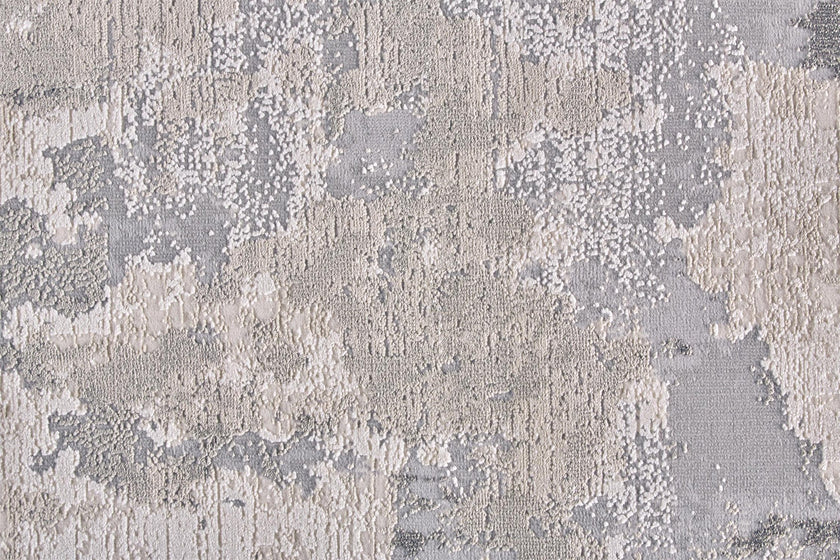 Feizy Prasad 3970F Rug in Gray