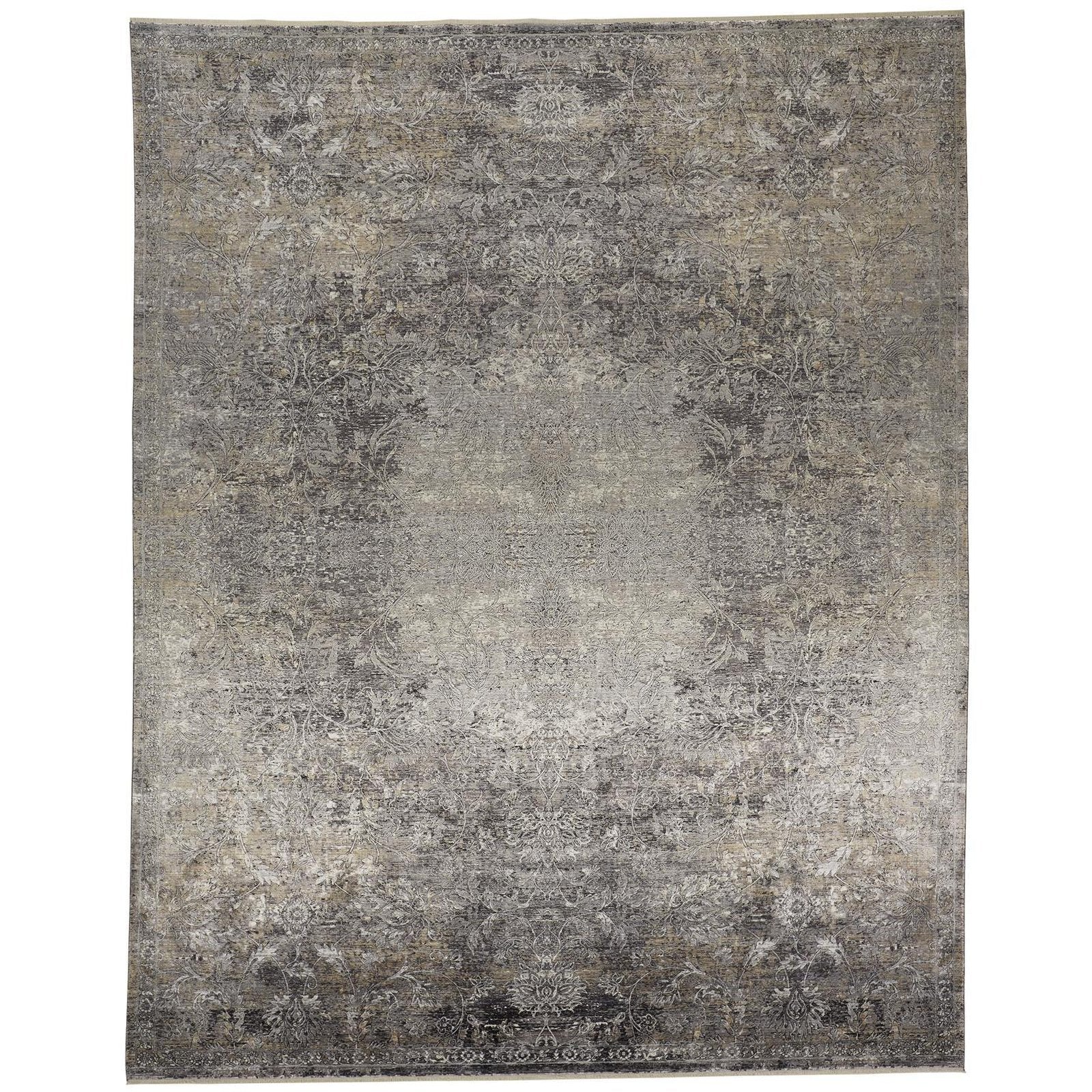 Feizy Sarrant 3964F Rug in Stone