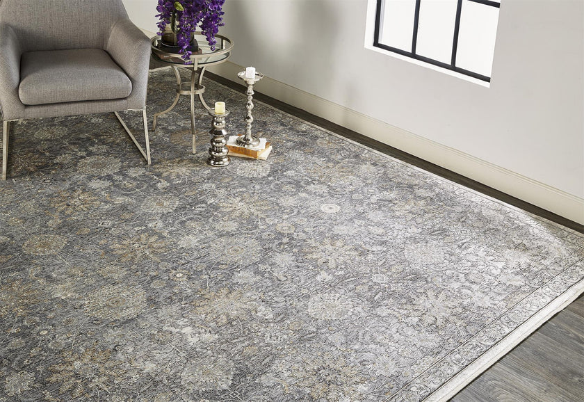 Feizy Sarrant 3965F Rug in Sand