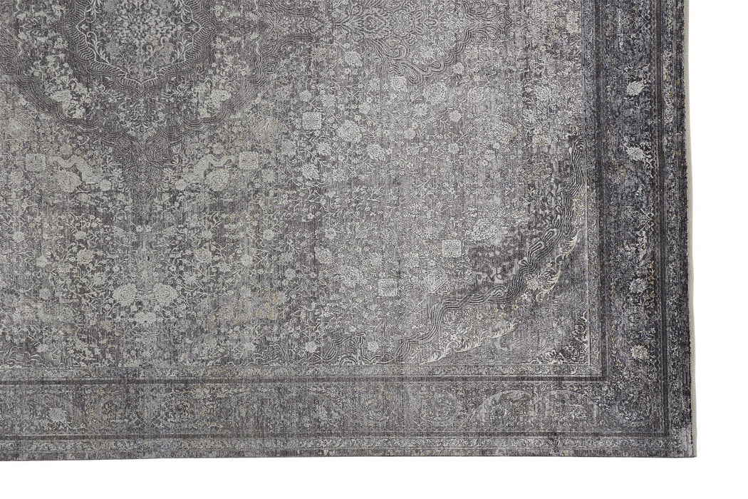 Feizy Sarrant 3967F Rug in Charcoal