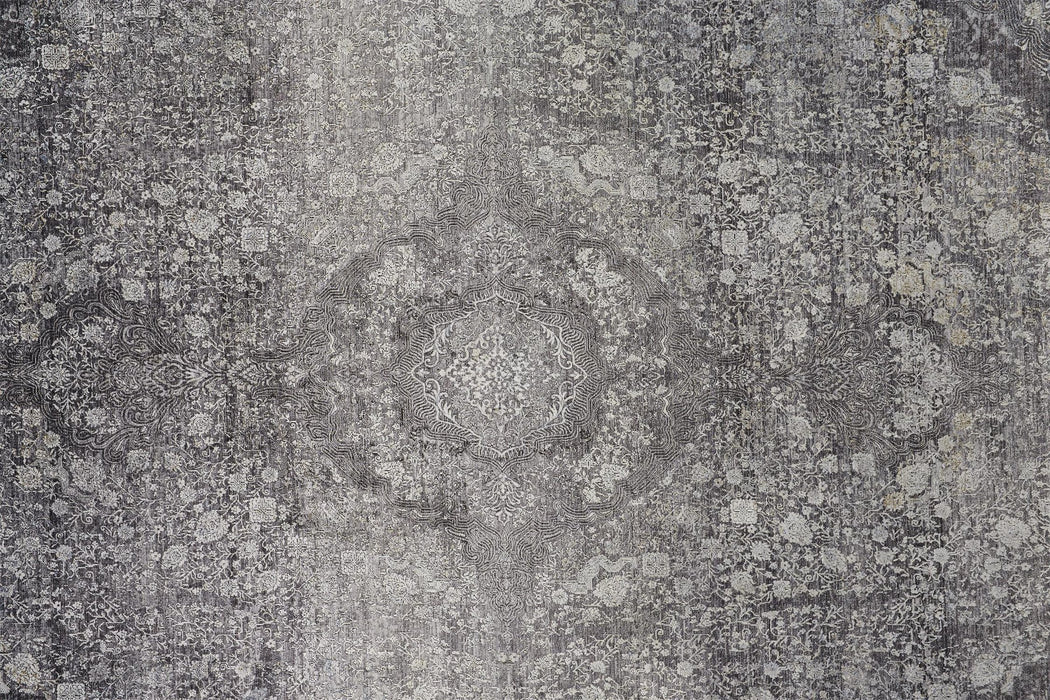 Feizy Sarrant 3967F Rug in Charcoal