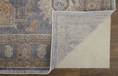 Feizy Wendover 6842F Rug in Blue / Tan