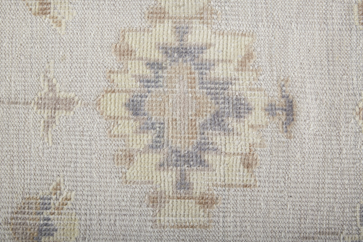 Feizy Wendover 6847F Rug in Gray / Tan
