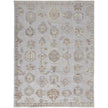 Feizy Wendover 6848F Rug in Gray / Ivory