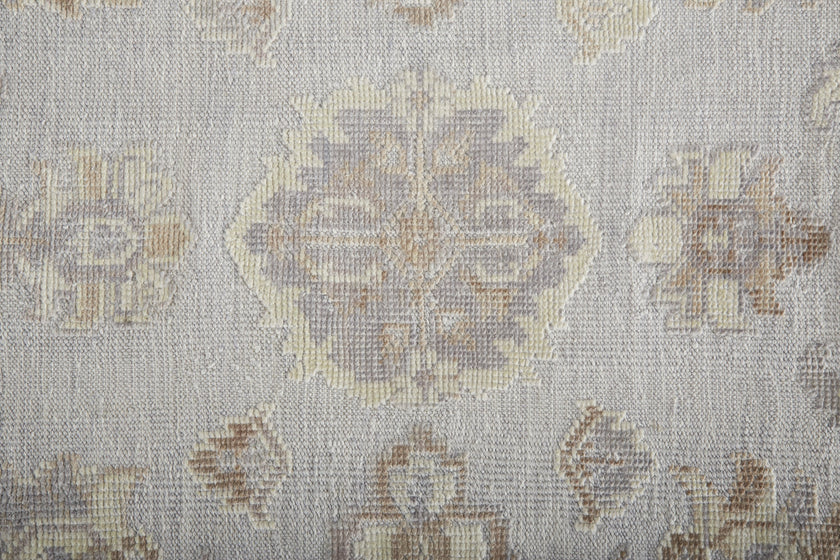 Feizy Wendover 6848F Rug in Gray / Ivory