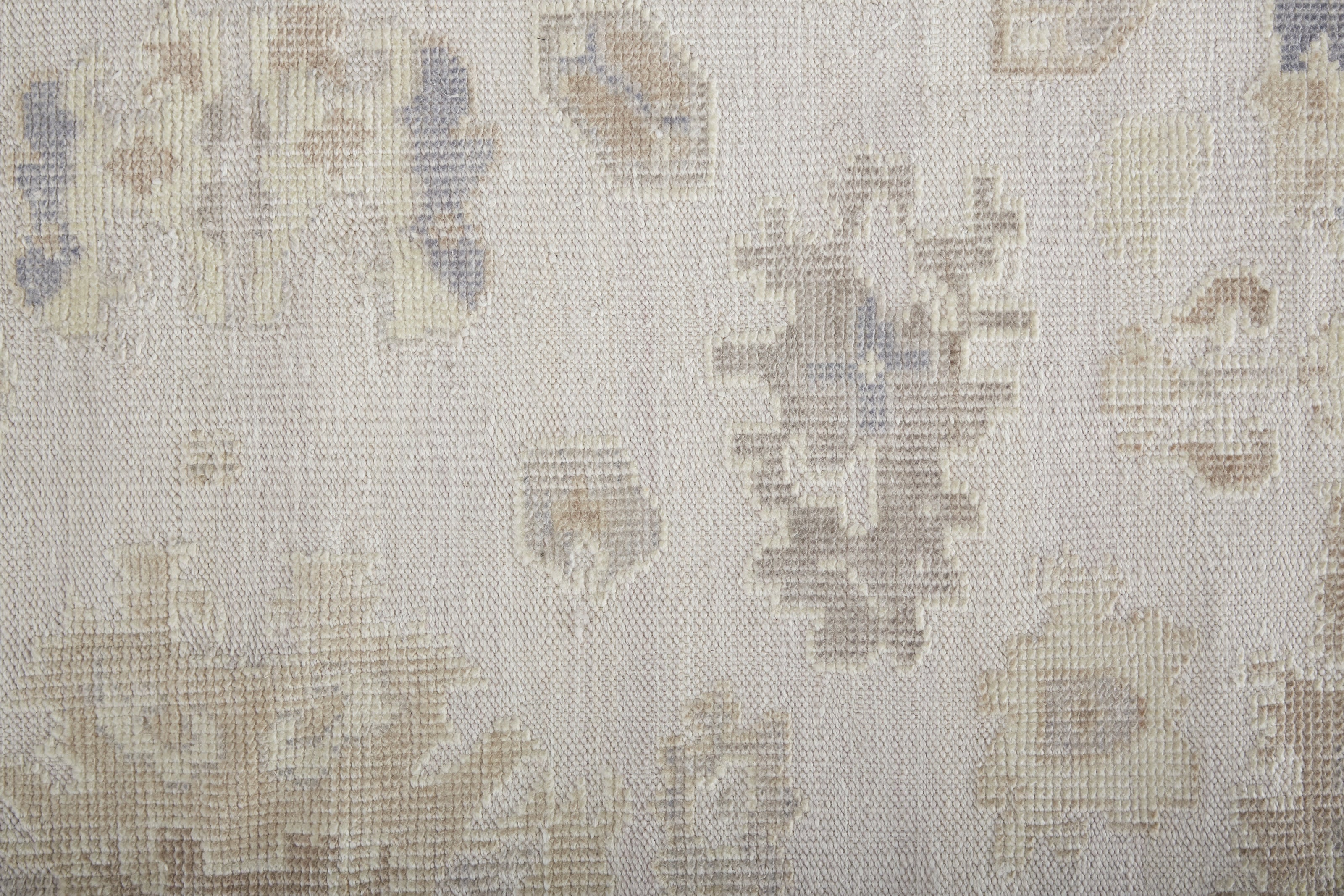 Feizy Wendover 6864F Rug in Gray / Ivory