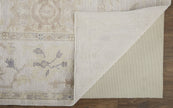 Feizy Wendover 6864F Rug in Gray / Ivory