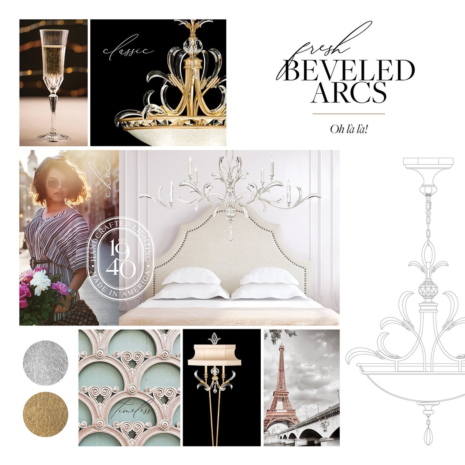 Fine Art Beveled Arcs 26