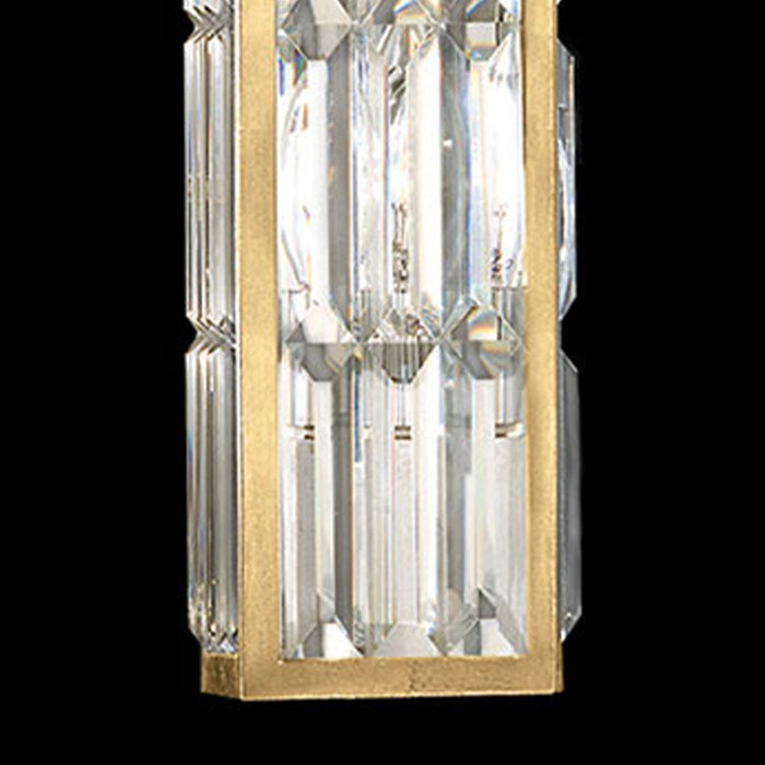 Fine Art Crystal Enchantment 5" Square Drop Light