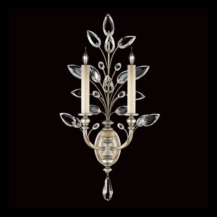 Fine Art Crystal Laurel 28" Sconce