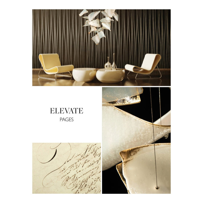 Fine Art Elevate 23" Pages Round Pendant