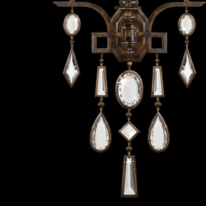 Fine Art Encased Gems 49" Sconce
