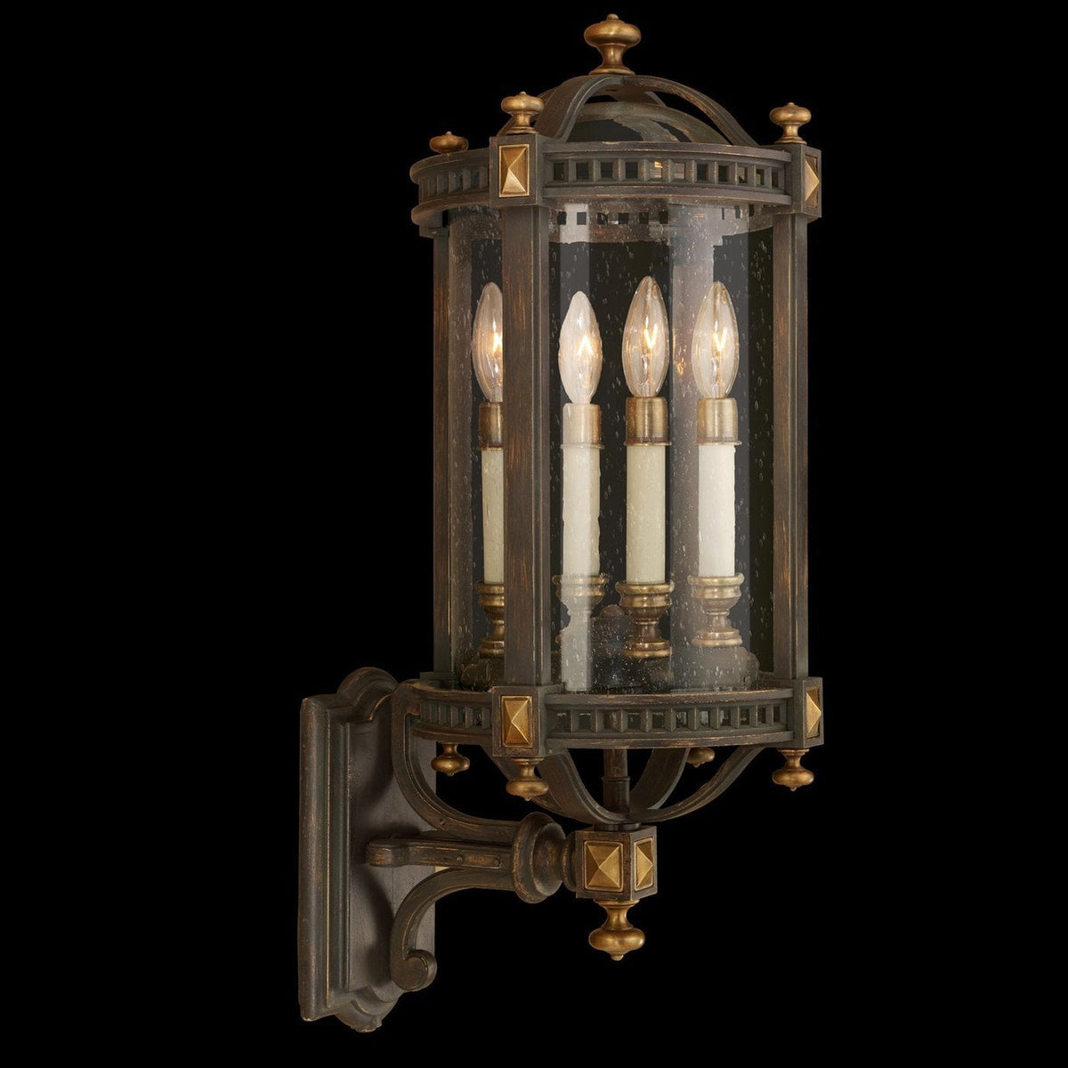 Fine Art Lighting Beekman Place 12 Inch Wide 4 Light Outdoor Wall Light