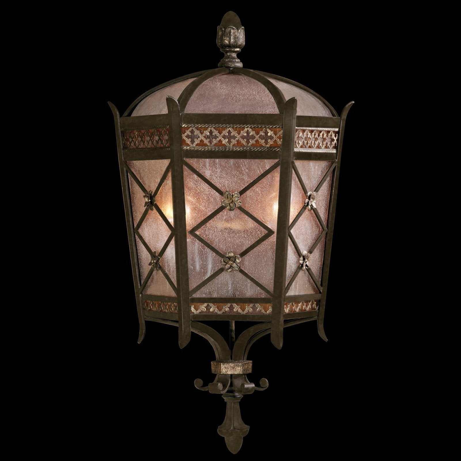 Fine Art Lighting Chateau Outdoor 2 Light 22 inch Black Coupe