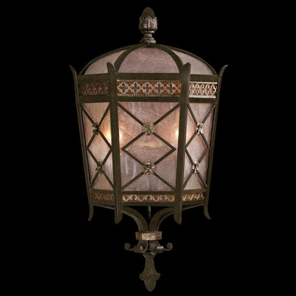 Fine Art Lighting Chateau Outdoor 2 Light 22 inch Black Coupe