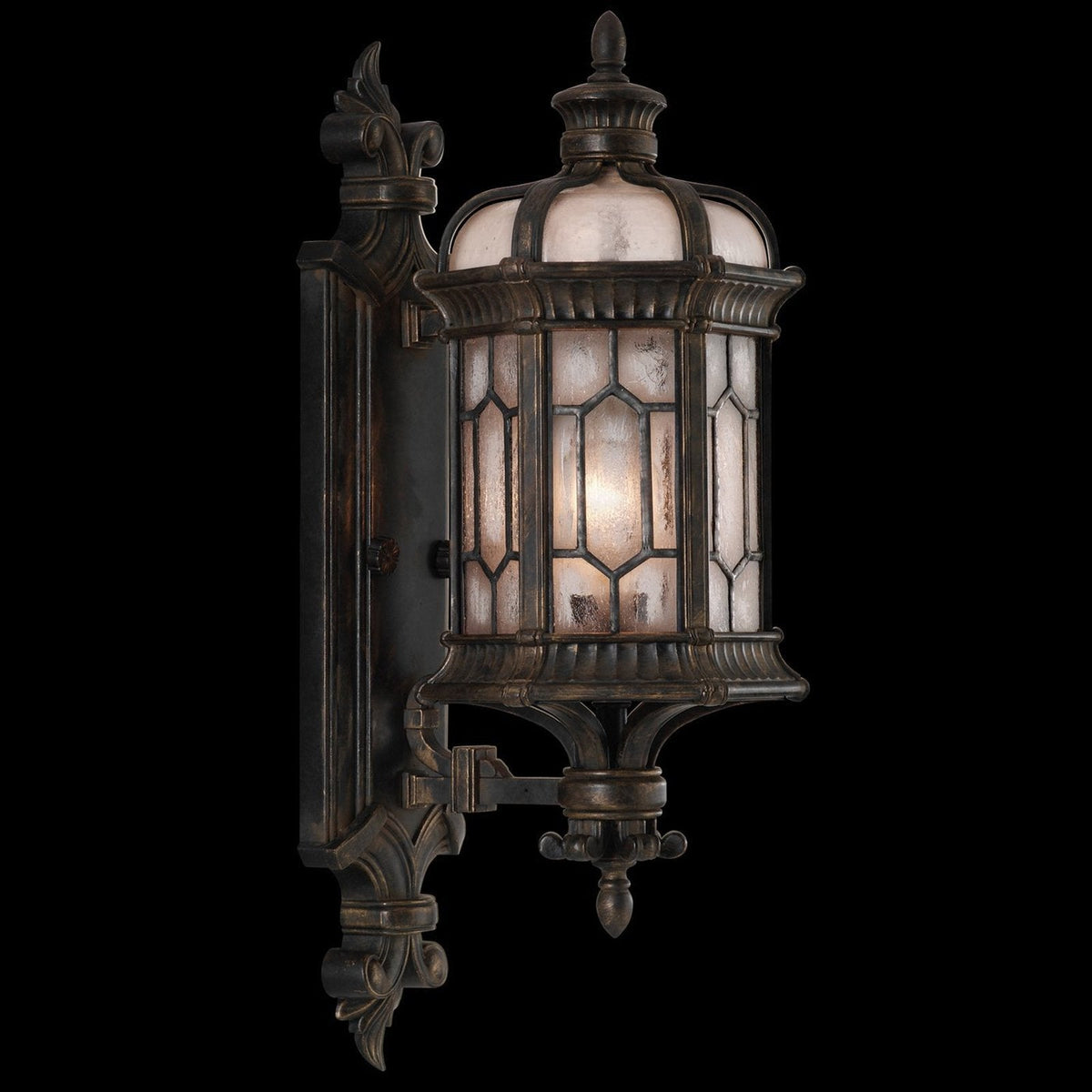 Fine Art Lighting Devonshire 1 Light 23 inch Antique Bronze Outdoor Wall Sconce