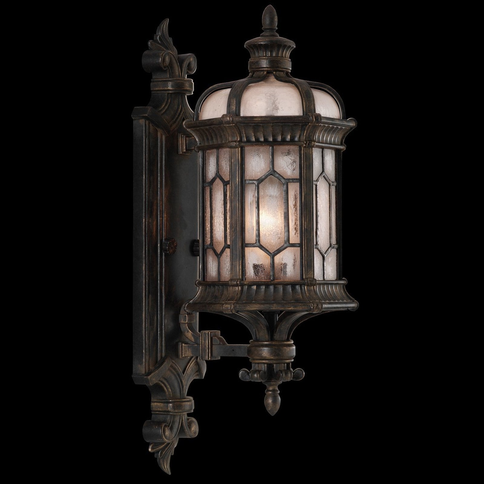 Fine Art Lighting Devonshire 1 Light 23 inch Antique Bronze Outdoor Wall Sconce