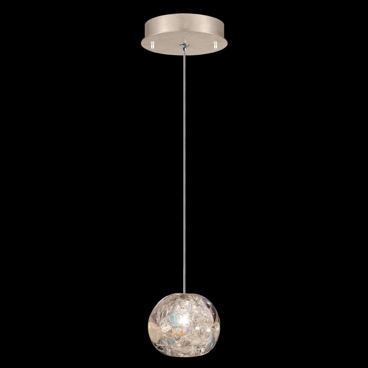 Fine Art Natural Inspirations 5.5" Nebula Round Drop Light
