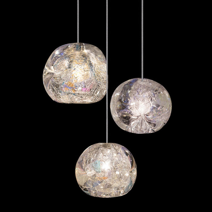 Fine Art Natural Inspirations 9" Nebula Round Pendant