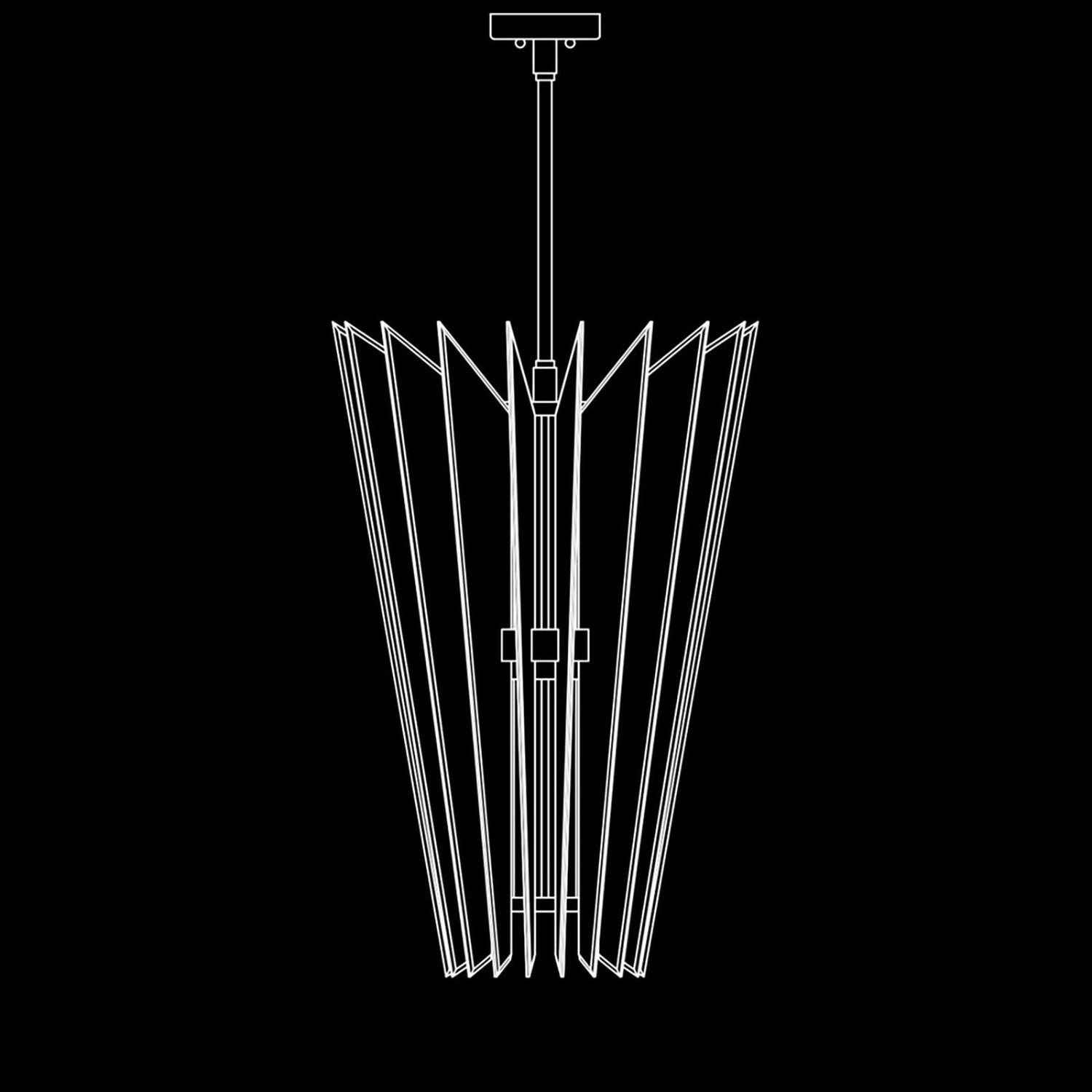 Fine Art Newton 23.5" Round Pendant