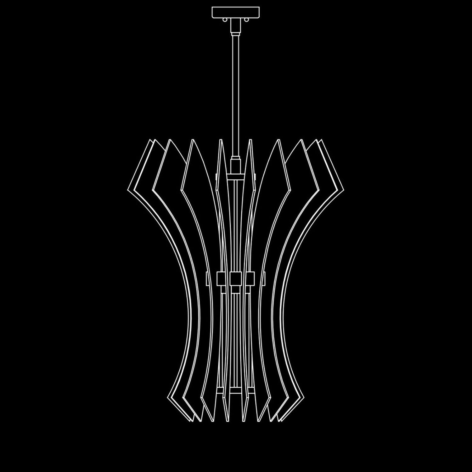 Fine Art Newton 27.5" Round Pendant